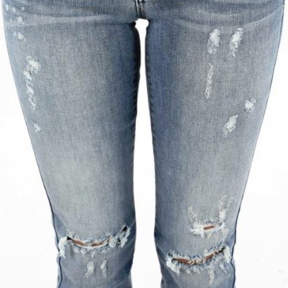 Judy Blue Bleach Splashed Distressed Jeans - Picture 5 of 5